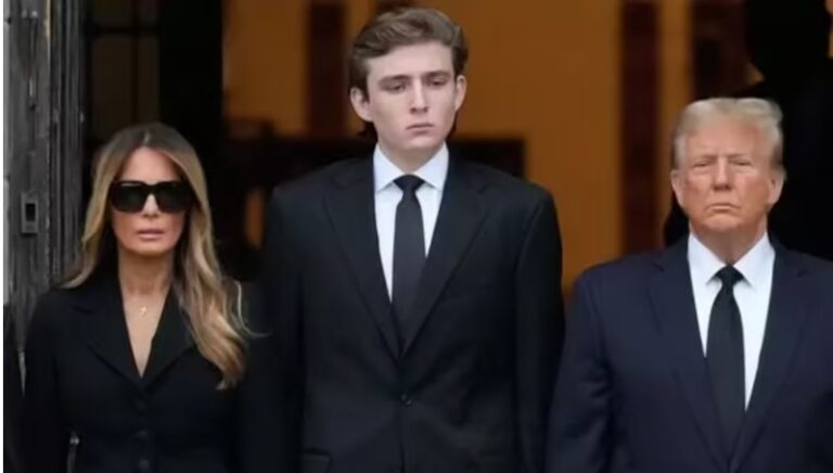 barron trump height