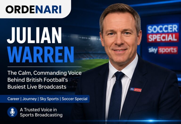 Julian Warren: The Calm, Commanding Voice Behind British Football’s Busiest Live Broadcasts julian warren