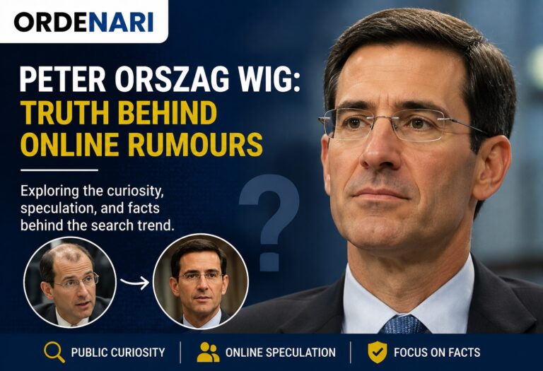 Peter Orszag Wig: Public Curiosity, Appearance Debates, and the Reality Behind Online Searches peter orszag wig