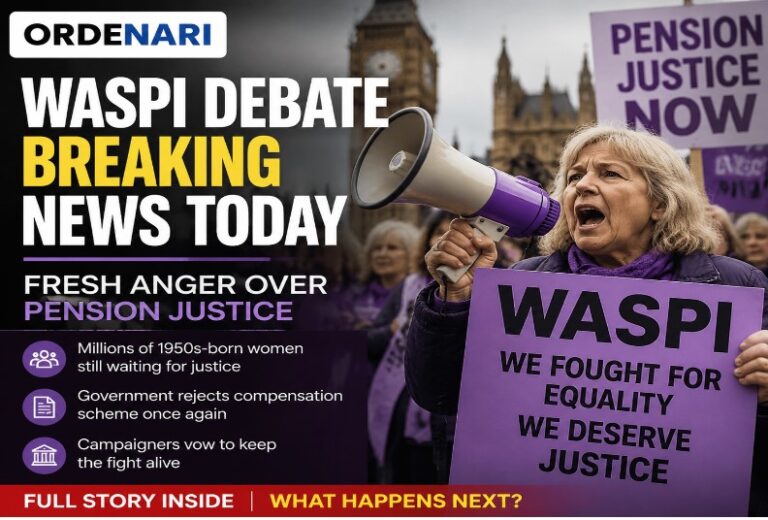 waspi debate breaking news today